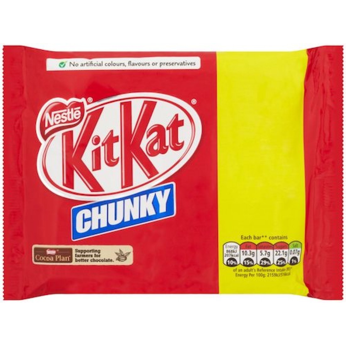 Kit Kat Chunky Multipack 24 X 128g Planet Candy Irelands Leading